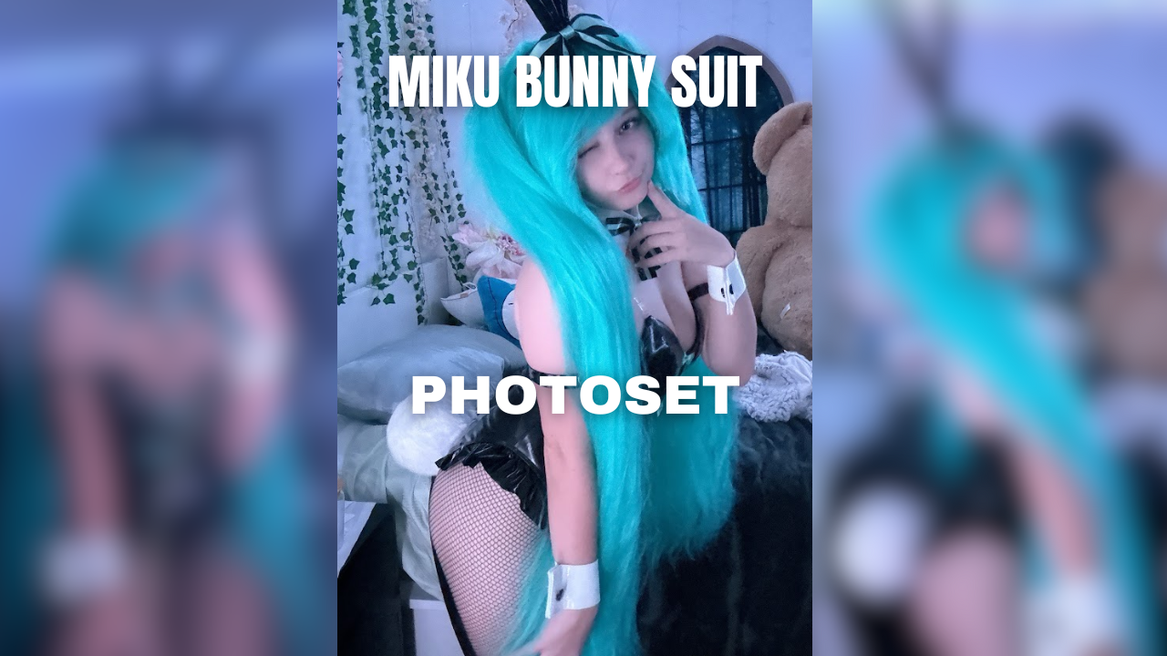 Miku Bunny Suit Photoset – Swiskers