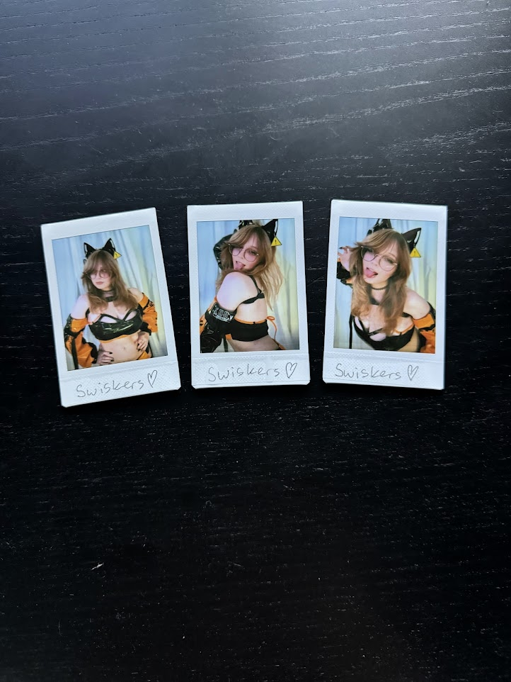 Signed Polaroid Pictures BUNDLE of 3