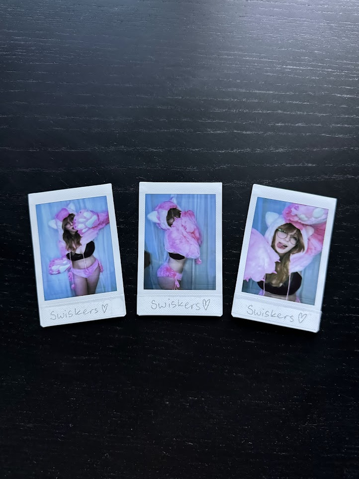 Signed Polaroid Pictures BUNDLE of 3