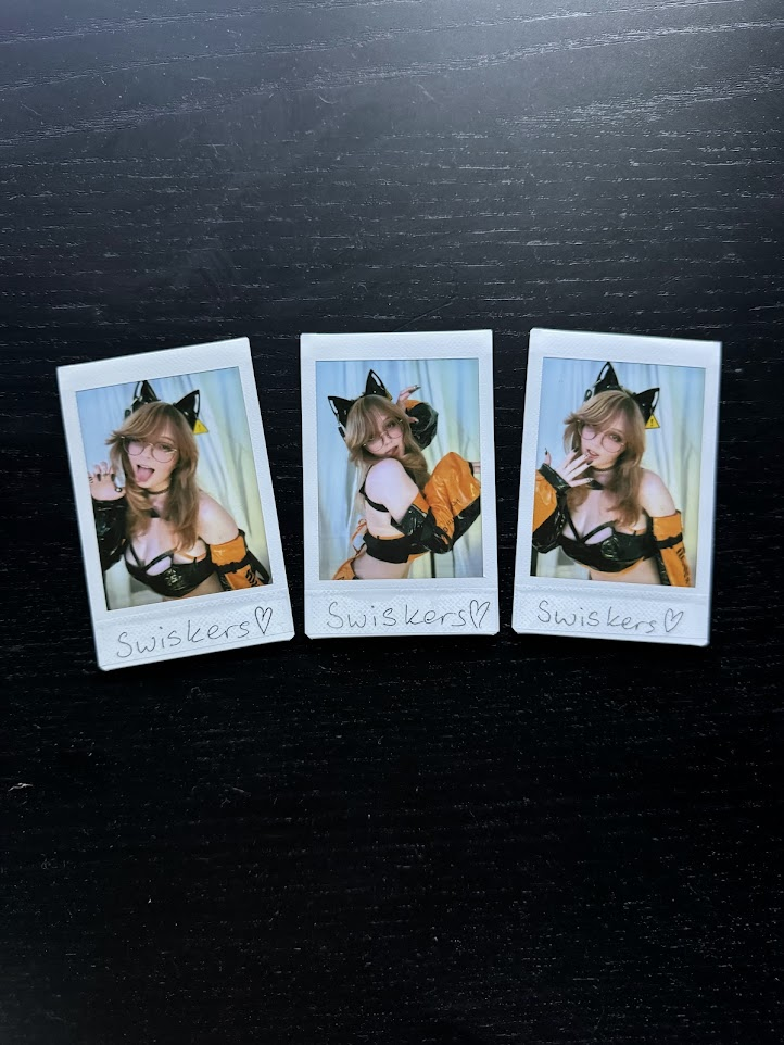 Signed Polaroid Pictures BUNDLE of 3