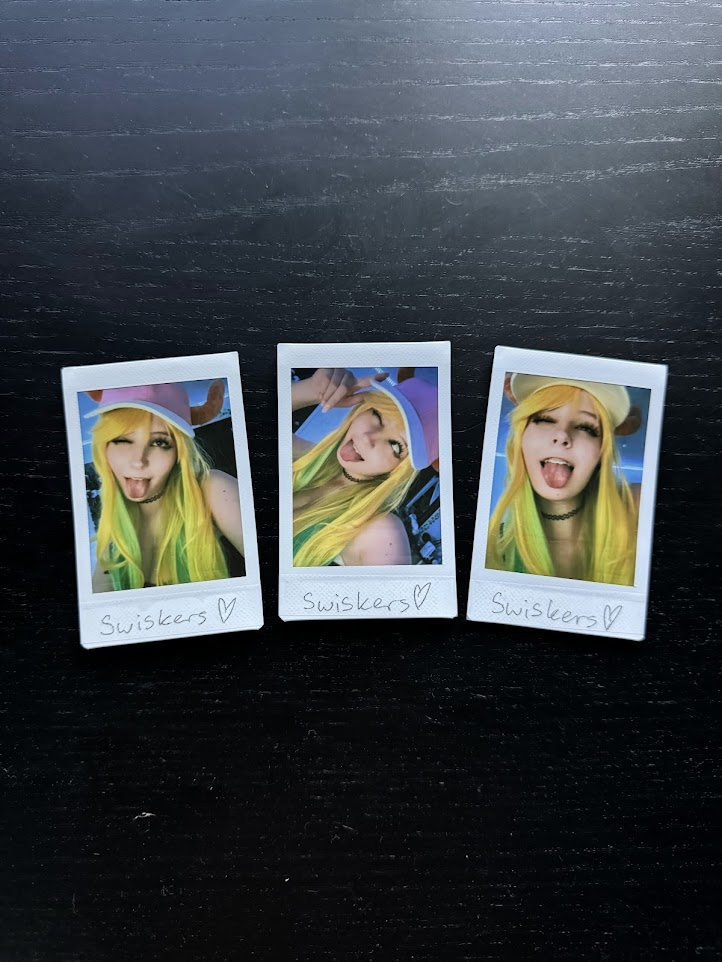 Signed Polaroid Pictures BUNDLE of 3